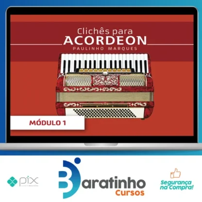 Curso de Acordeon Intermediário: Vol. 2 - Paulinho Marques