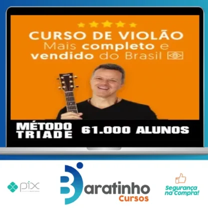 Curso de Violão Método Tríade - Heitor Castro