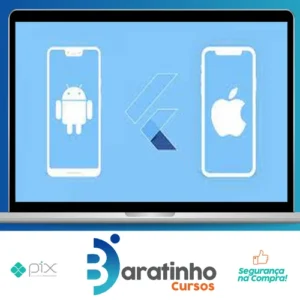 Desenvolvimento Android e IOS com Flutter: Crie 15 Apps - Jamilton Damasceno
