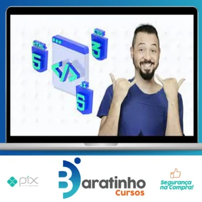 Front-End Design Essencial: Html, CSS e JS Completo do Zero - Brunão Souza