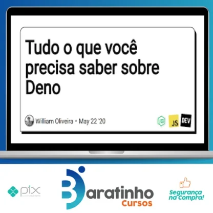 Tudo Que Você Precisa Saber Sobre Deno JS , Site, Api + 3 Proj - Gregory Pacheco e Susy Pereira