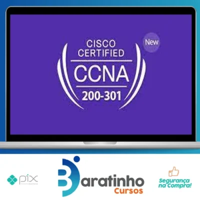 Certificação New Cisco CCNA 200-301 - Network Journey [INGLÊS]