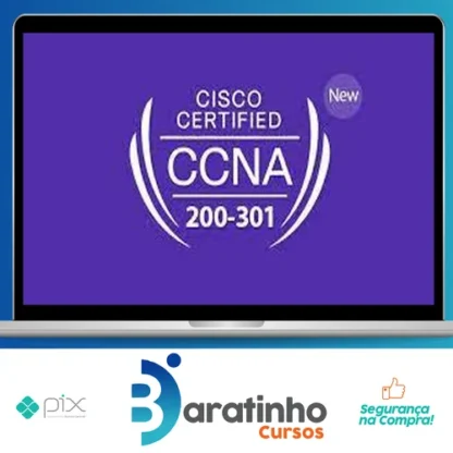 Certificação New Cisco CCNA 200-301 - Network Journey [INGLÊS]