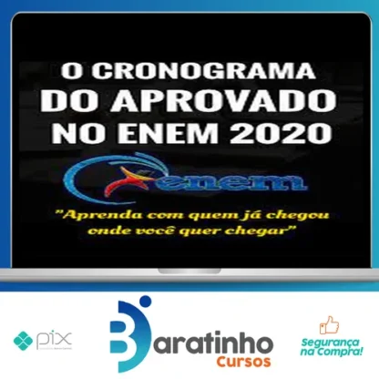 O Cronograma do Aprovado no ENEM - Matheus Borges