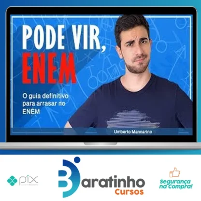 Pode Vir, Enem: O Guia Definitivo para Arrasar no ENEM - Umberto Mannarino