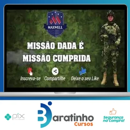 Pré Militar de Português e Inglês - Maxwell