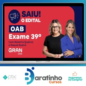 1ª Fase OAB XXXIX 39º Exame: Preparação Total - Gran Cursos Online